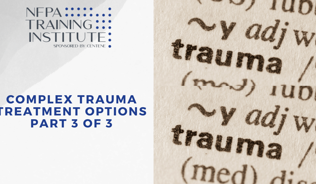 Complex Trauma Treatment Options Part 3 (40 Minutes)